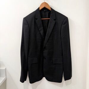 NWOT Rag and Bone Gray Classic Notched Two Button Blazer, Size Men’s 38R